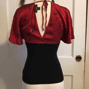 Sexy Silk Bebe Top